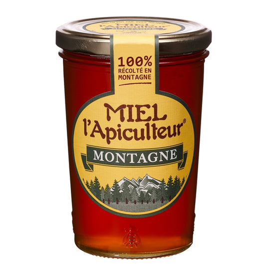 Miel de Montagne Liquide L'APICULTEUR le pot de 500 g