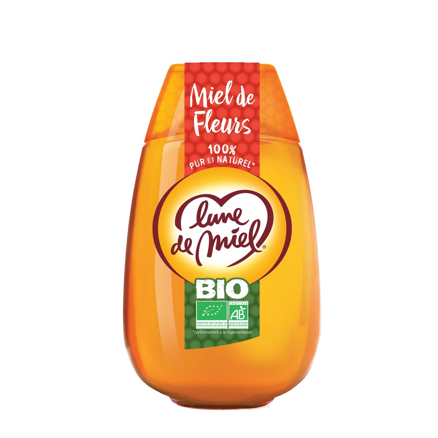 Miel De Fleurs Liquide Bio LUNE DE MIEL 