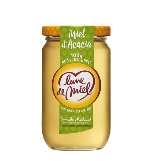 Miel d'Acacia Liquide LUNE DE MIEL le pot de 375 g