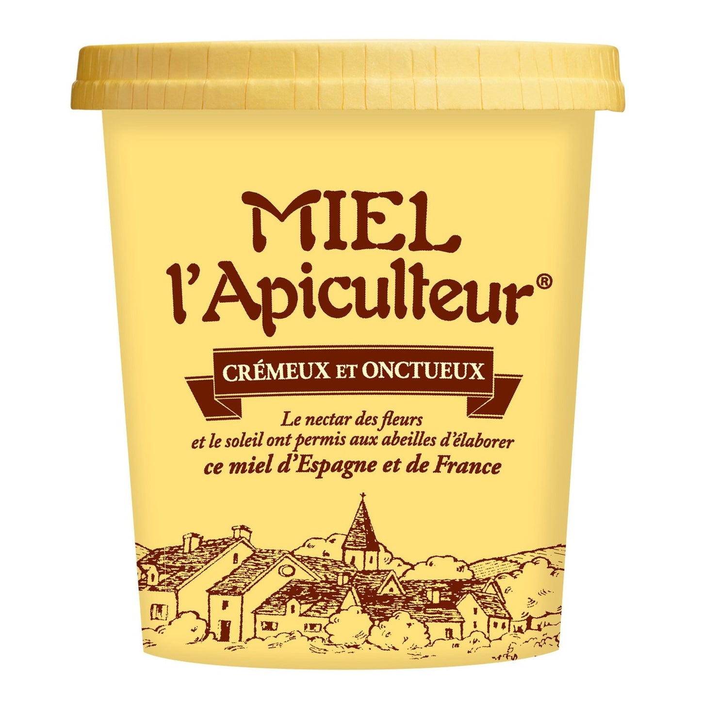 Miel de Nos Terroirs Crémeux L'APICULTEUR le pot de 500 g