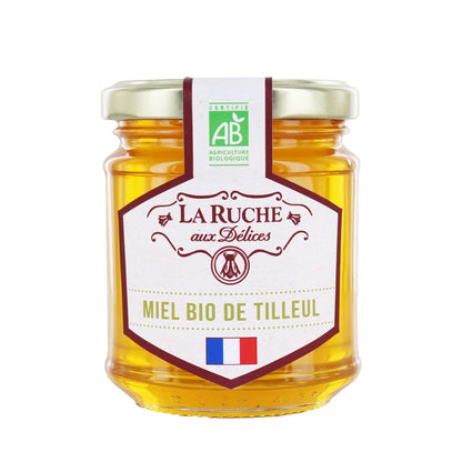 Organic Linden Honey LA RUCHES AU DELICES