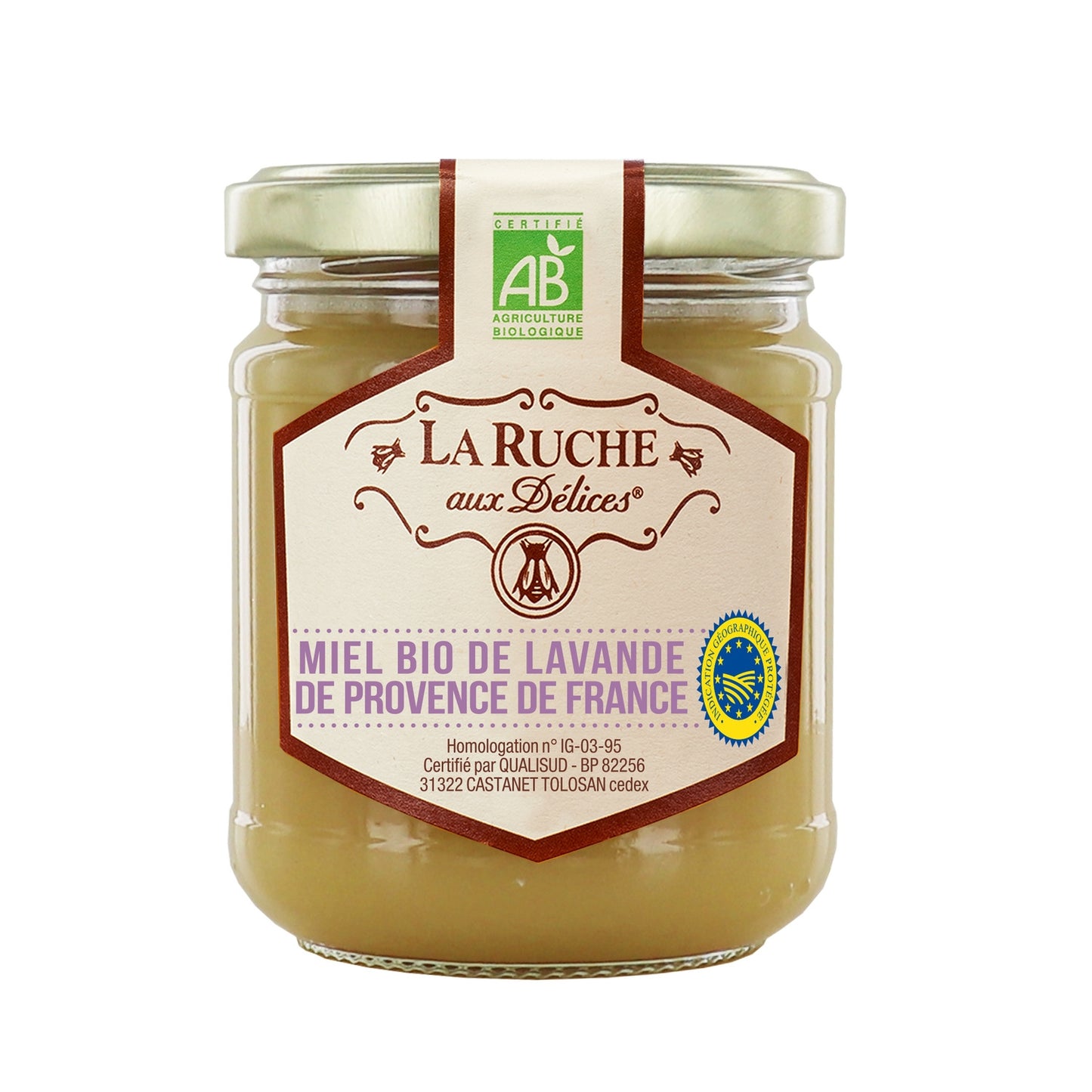 Organic Lavender Honey LA RUCHE AUX DELICES
