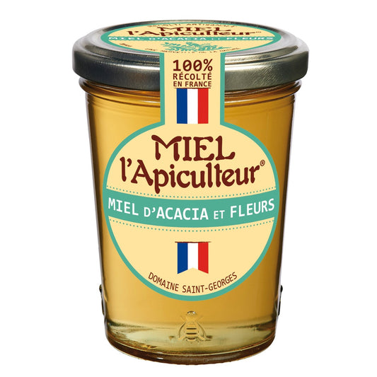Miel Acacia Fleurs de France L'APICULTEUR le pot de 250g