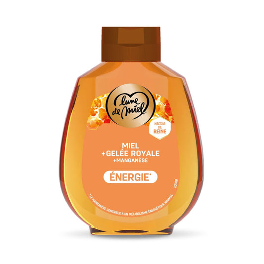 Miel et Gelée Royale Liquide LUNE DE MIEL le flacon de 230g