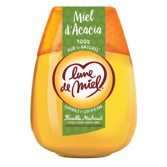 Miel Acacia Liquide LUNE DE MIEL le flacon de 450 g