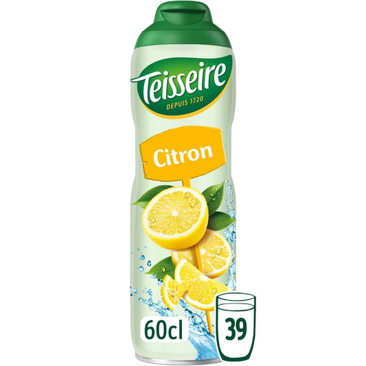 Sirop Citron TEISSEIRE la bouteille 60cL