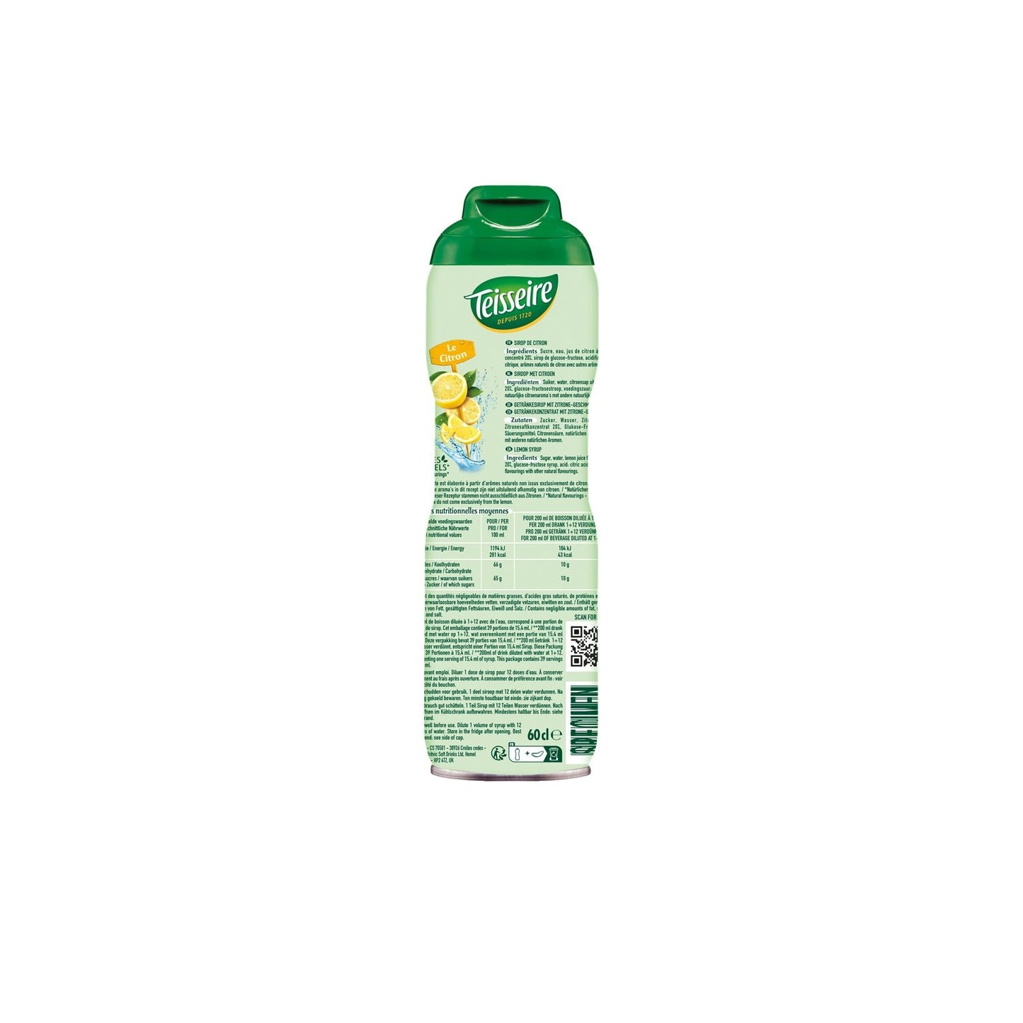 Sirop Citron TEISSEIRE
