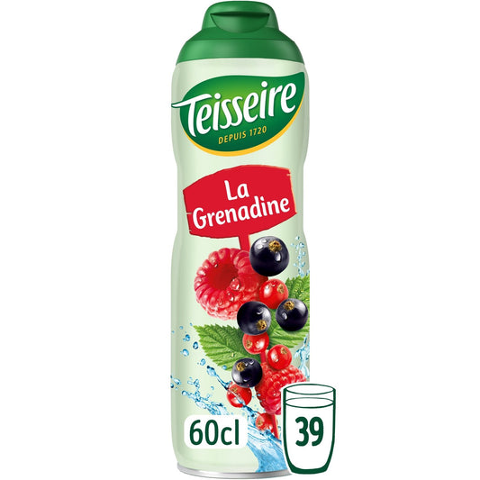 Sirop Grenadine TEISSEIRE la bouteille 60cL