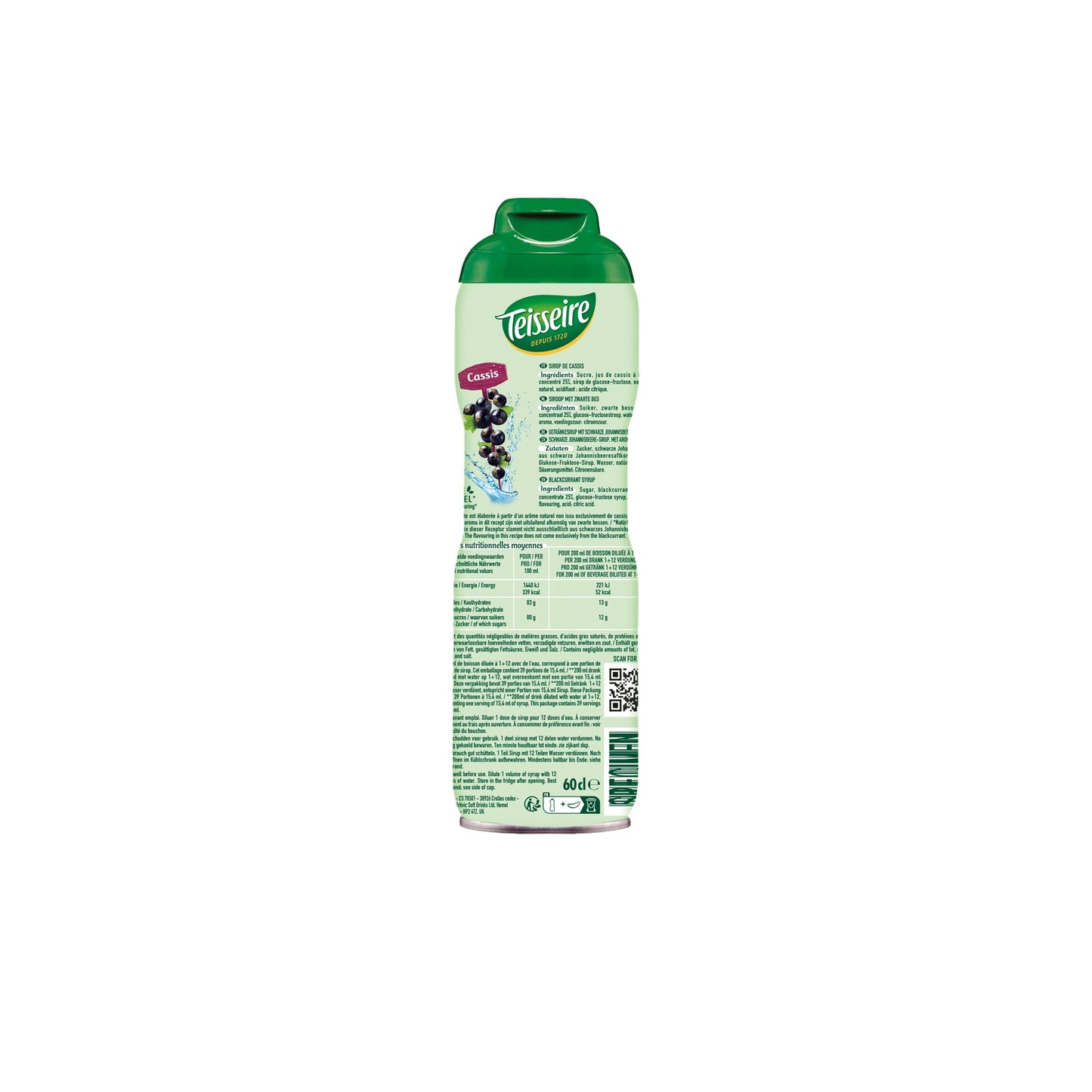 Sirop Cassis TEISSEIRE