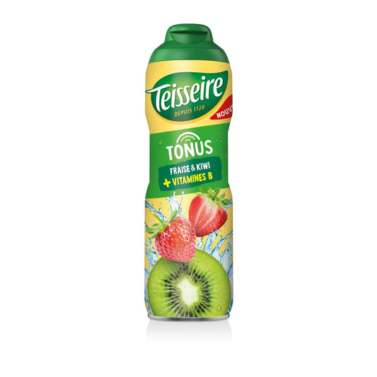 Sirop Tonus Fraise Kiwi TEISSEIRE la bouteille de 60cL