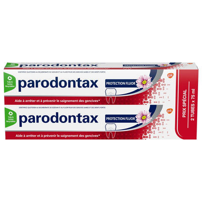 Dentifrice Gel Fluor Prévient et Arrête le Saignement des Gencives PARODONTAX
