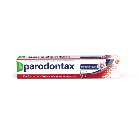 Dentifrice Gel Fluor Prévient et Arrête le Saignement des Gencives Dents Sensibles PARODONTAX