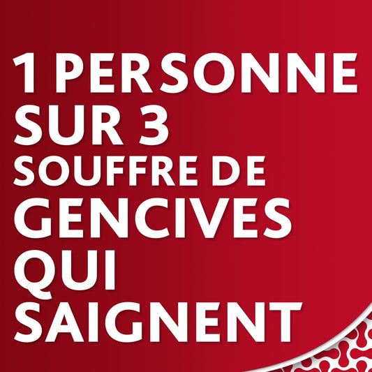 Dentifrice Gel Fluor Prévient et Arrête le Saignement des Gencives Dents Sensibles PARODONTAX