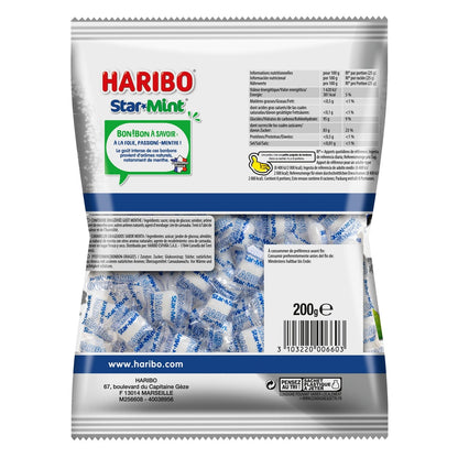 HARIBO Star Mint Intense Mint Candies