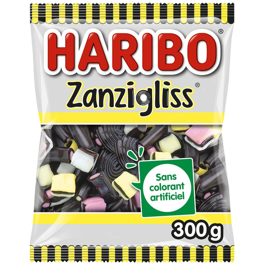 Bonbons Zanzigliss HARIBO le paquet de 300g