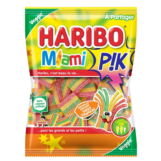 Bonbons Miami Pik HARIBO le paquet de 200g