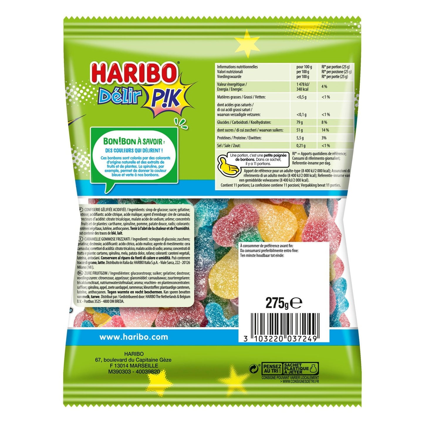 HARIBO Delir'pik Candies