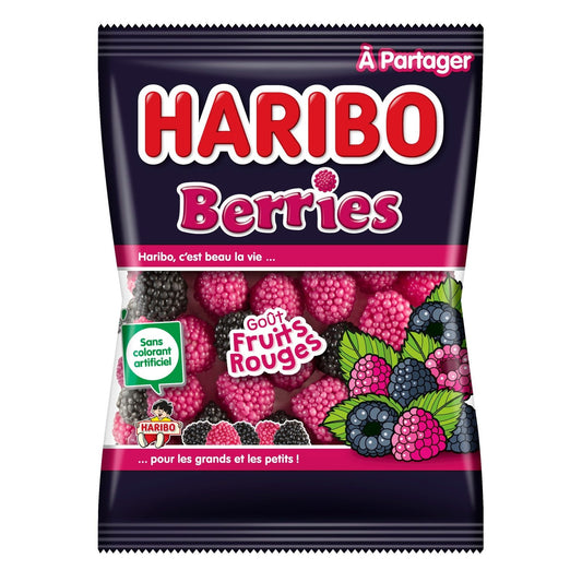 Bonbons Berries HARIBO le paquet de 200g