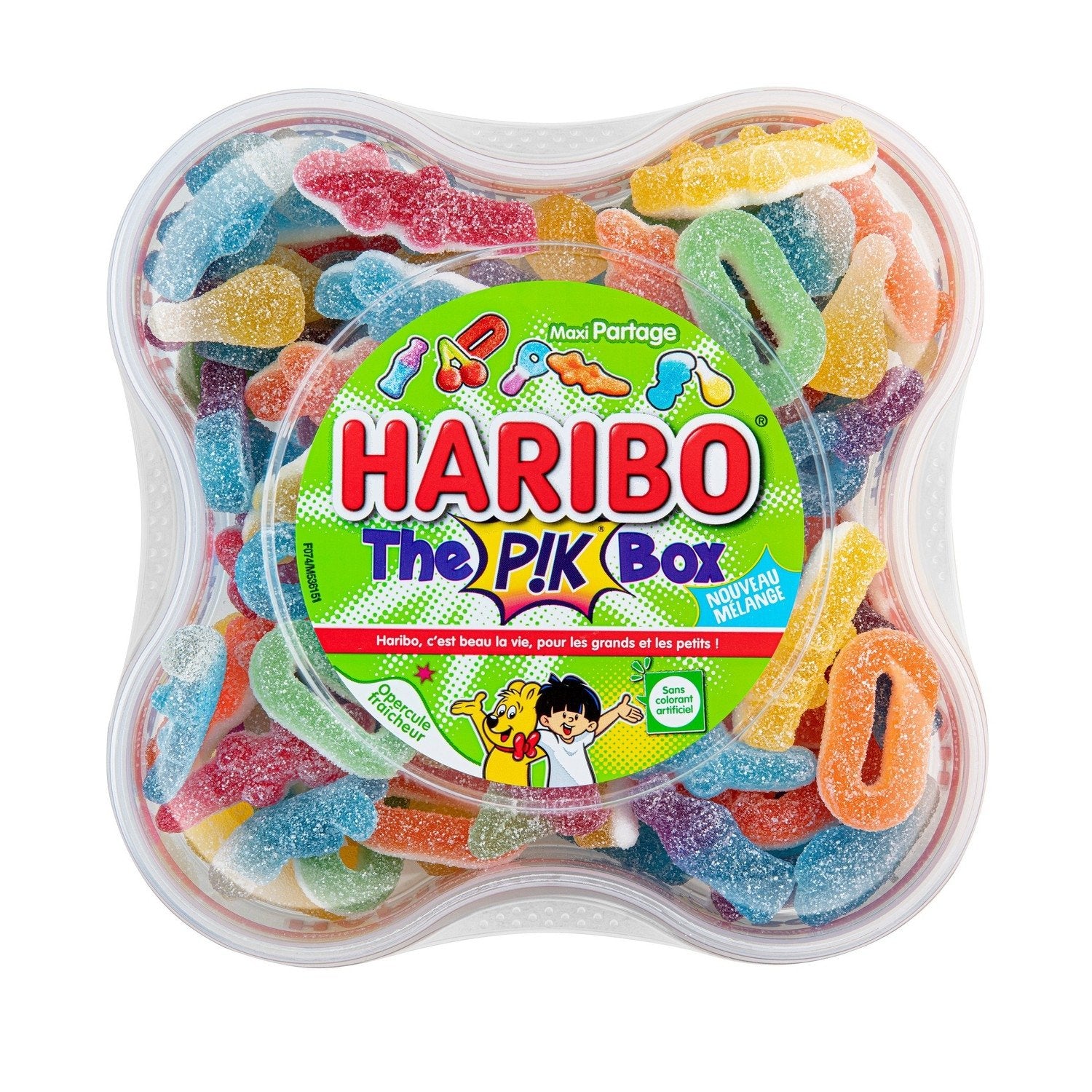 Bonbons Pik Box HARIBO la boite de 550g