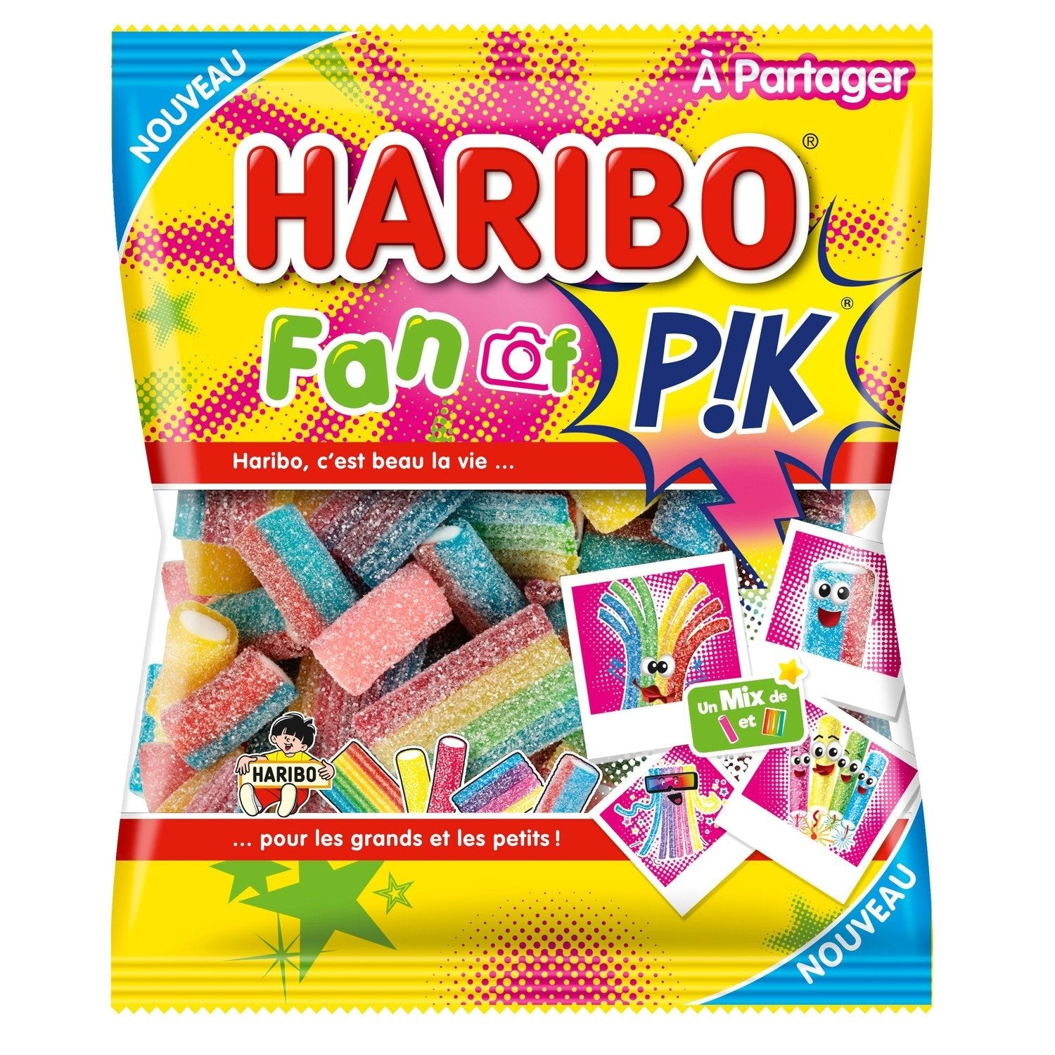 Bonbons Fan Of Pik HARIBO le paquet de 200g