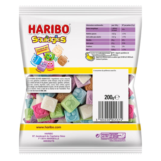 Bonbons Squidgies HARIBO