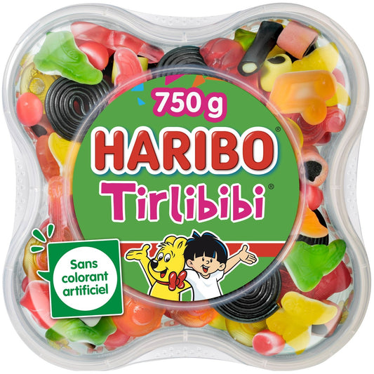 Bonbons Tirlibibi HARIBO la boite de 750g