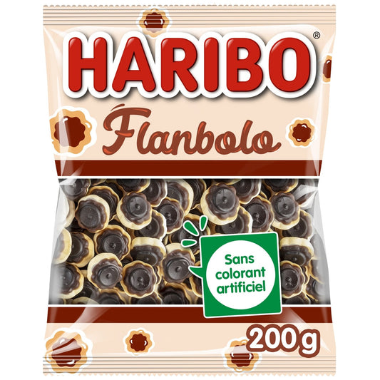 Bonbons Flanbolo HARIBO le paquet de 200g