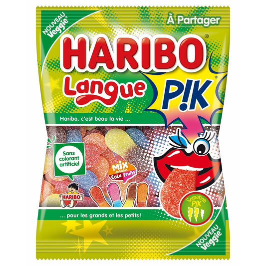 Bonbons Langue Pik HARIBO le paquet de 180g