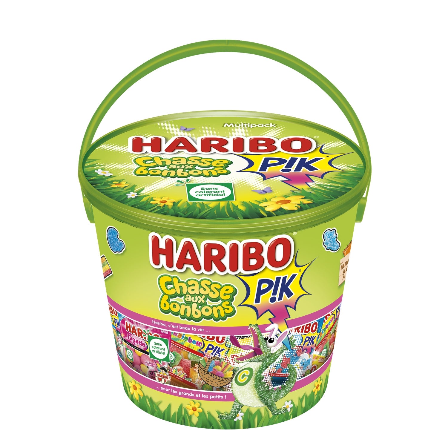 Bonbons Seau de Pâques Pik HARIBO 