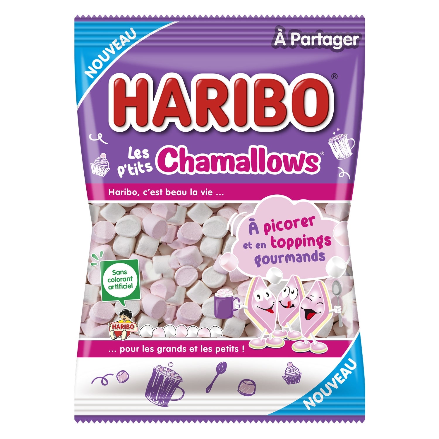 Confiseries Les P'tits Chamallows HARIBO 