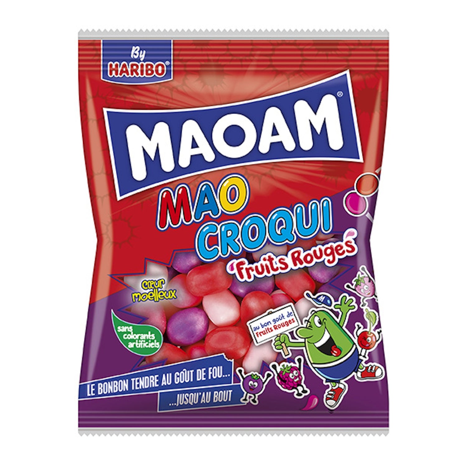Bonbons Fruit rouge Maoam HARIBO 