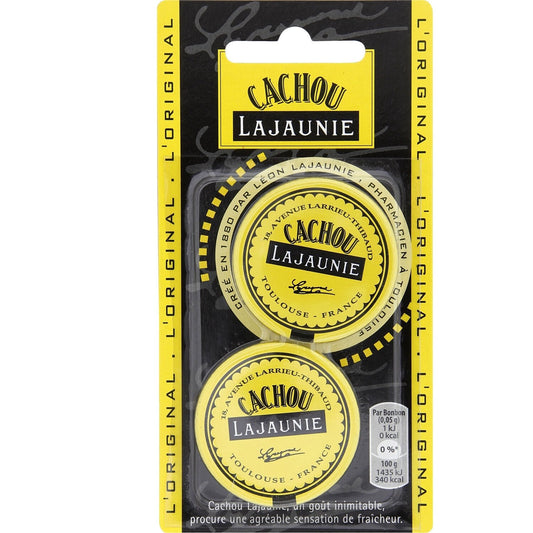 Bonbons à la Réglisse Cachou LAJAUNIE