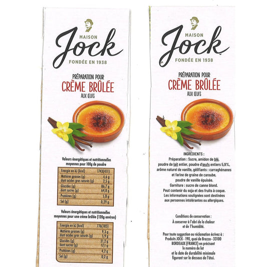 JOCK Crème Brûlée Zubereitung