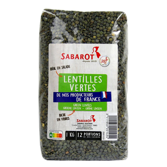 Lentilles Vertes SABAROT 