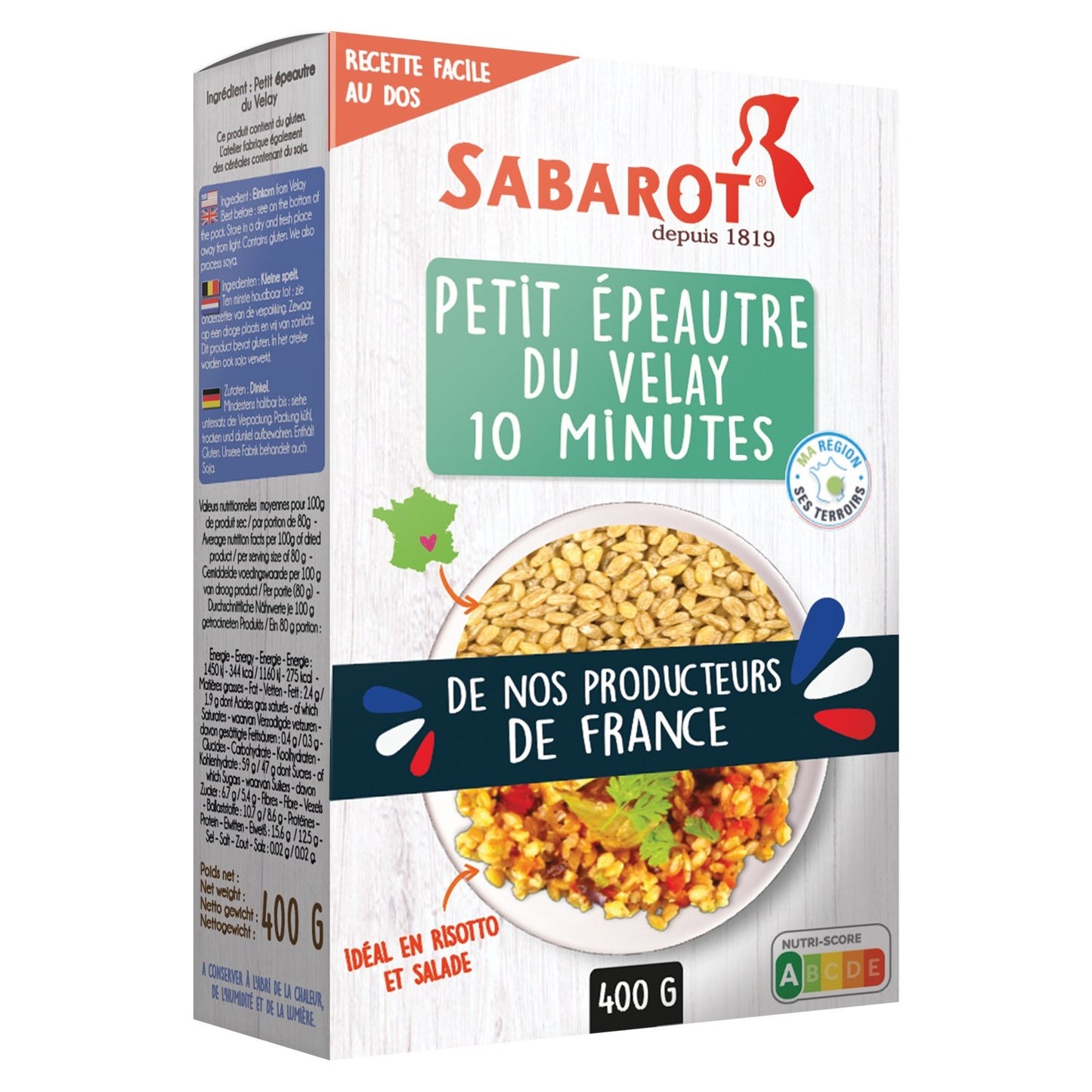 Dinkel aus Velay SABAROT