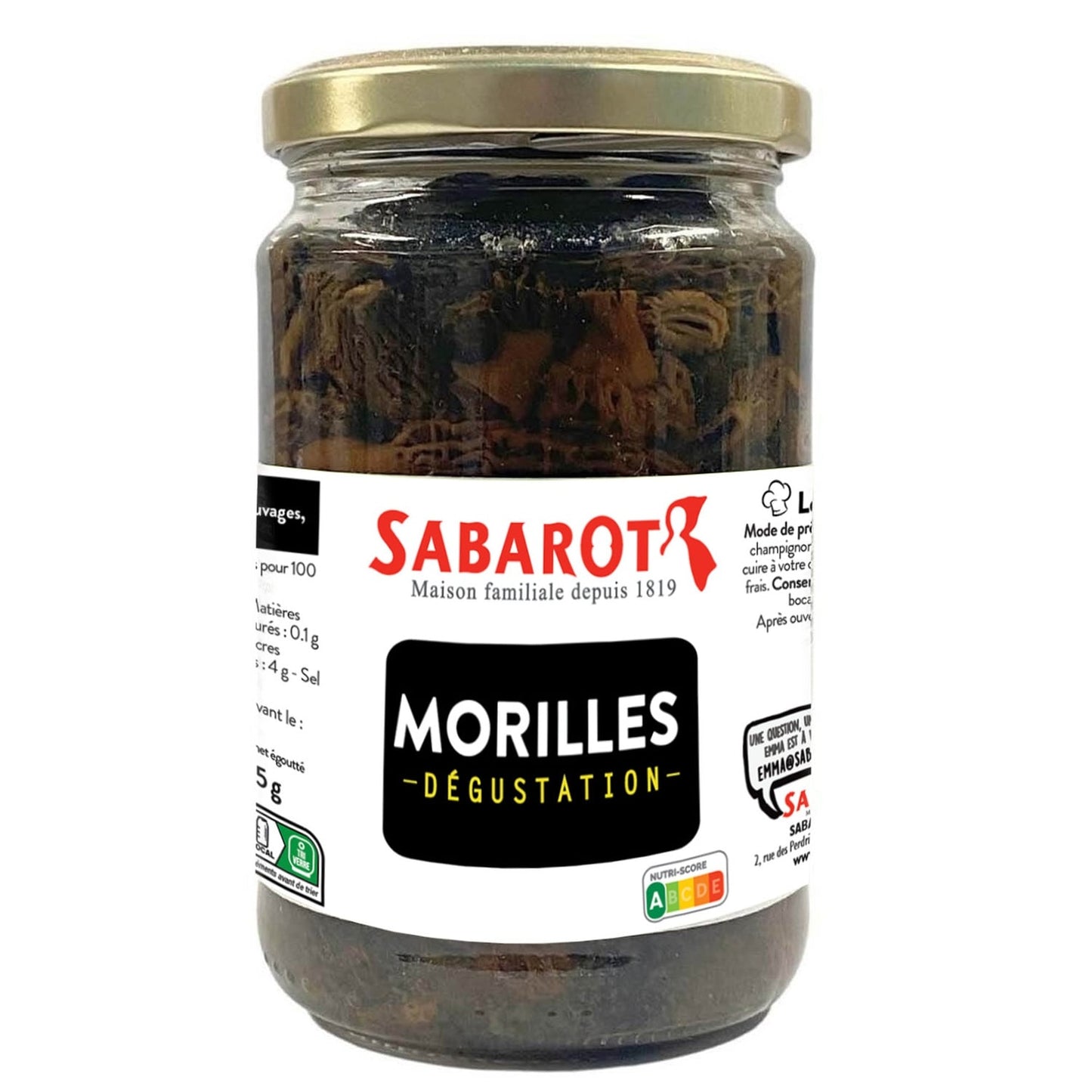 Morilles Dégustation SABAROT WASSNER 