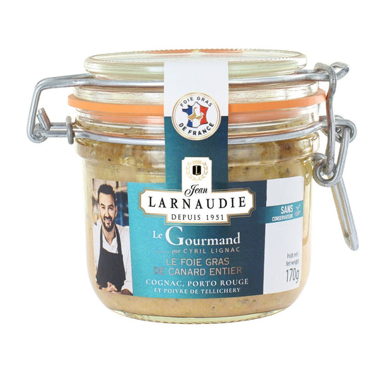 Whole Duck Foie Gras France "le Gourmand" by Cyril Lignac JEAN LARNAUDIE