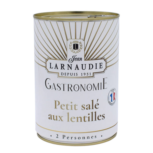 Small Salted Lentil Pie France "gastronomy" JEAN LARNAUDIE