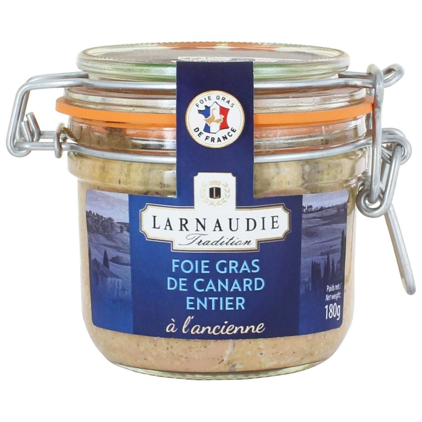 Foie Gras de Canard Entier à l'Ancienne JEAN LARNAUDIE 
