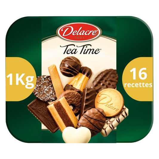 Biscuits Assortiment DELACRE TEA TIME 1 kg