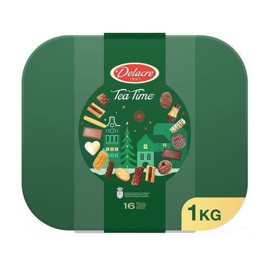 DELACRE Christmas Tea Time Biscuit Assortment