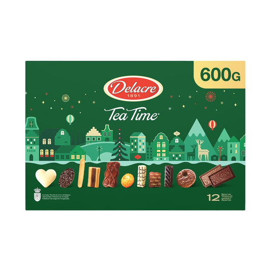 DELACRE Christmas Tea Time Biscuit Assortment