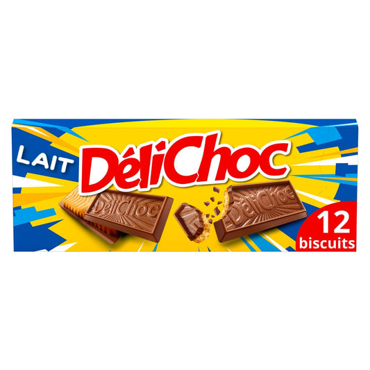 Biscuits Chocolat au Lait DELICHOC 150g