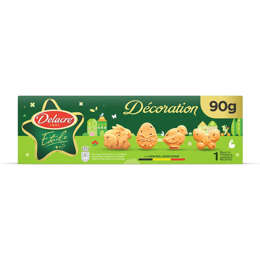 Assortiment de Biscuits Pâques Etoile Décoration DELACRE 