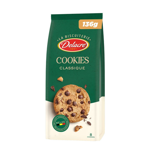 Cookies Pépites de Chocolat DELACRE COOKIES 136g