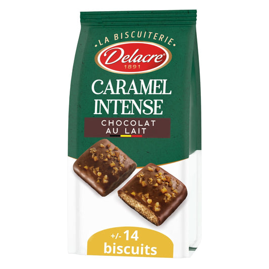 DELACRE Intense Caramel Biscuits