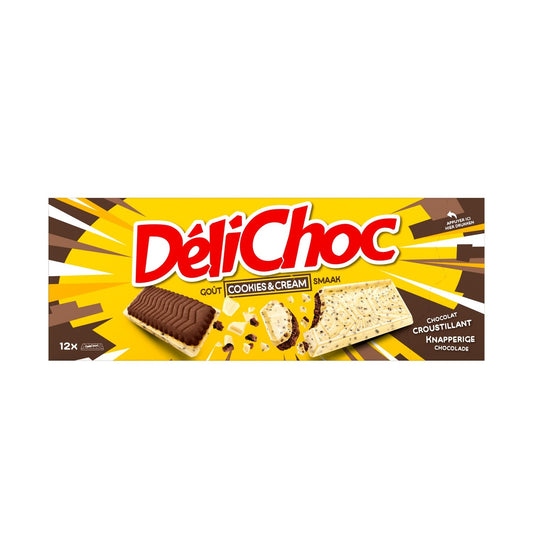 Biscuit Cookie et Cream DELICHOC la boite de 150g