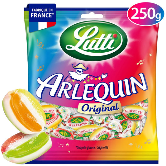 Bonbons Arlequin Original LUTTI Le sachet de 250G