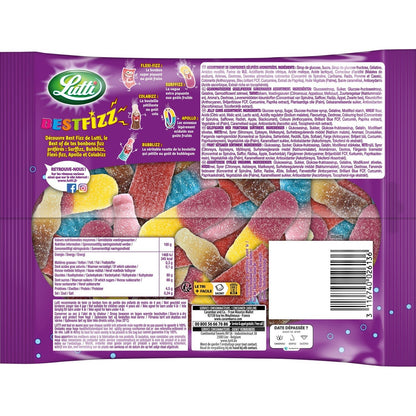 Bonbons Assortiment Bestfizz Piquants LUTTI