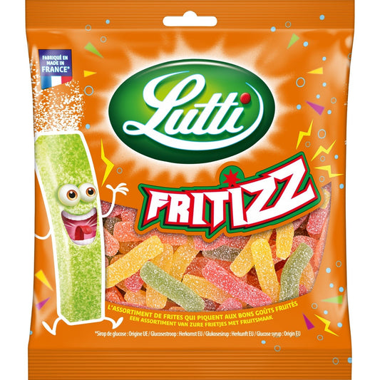 Bonbons Frites Fritizz LUTTI le paquet de 100g